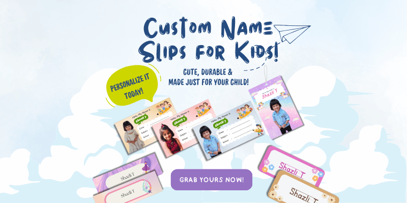 Customized Nameslip